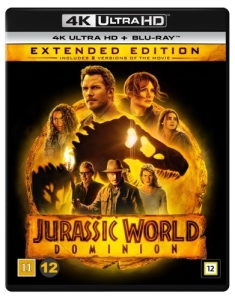 Movie - Jurassic World: Dominion (4K+Bd) i gruppen FILM / Film UHD-4K / Adventure hos Bengans Skivbutik AB (5660643)