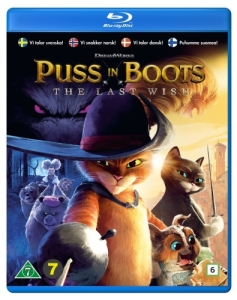 Movie - Puss In Boots: The Last Wish (Bd) i gruppen Film / Film Blu-ray / Animation hos Bengans Skivbutik AB (5660739)
