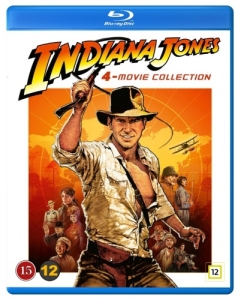 Movie - Indiana Jones: 4 Movie Collection (Bd) i gruppen Film / Film Blu-ray / Action hos Bengans Skivbutik AB (5660867)
