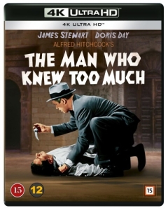 Movie - The Man Who Knew Too Much (4K) i gruppen Film / Film UHD-4K / Thriller hos Bengans Skivbutik AB (5660923)