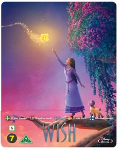 Movie - Wish Steelbook (Bd) i gruppen Film / Film Blu-ray / Animation hos Bengans Skivbutik AB (5661000)