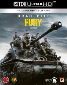 Movie - Fury (4K+Bd) Bnl+Nc i gruppen Film / Film UHD-4K / Action hos Bengans Skivbutik AB (5661148)