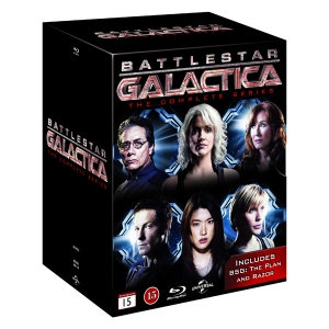 Movie - Battlestar Galactica - Complete Series B i gruppen Film / Film Blu-ray / Science Fiction hos Bengans Skivbutik AB (5661260)