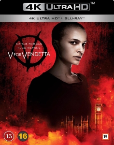 Movie - V For Vendetta 4K i gruppen Film / Film UHD-4K / Action hos Bengans Skivbutik AB (5661494)