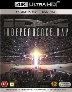 Movie - Independence Day 20Th Anniv. Uhd i gruppen Film / Film UHD-4K / Science Fiction hos Bengans Skivbutik AB (5661723)