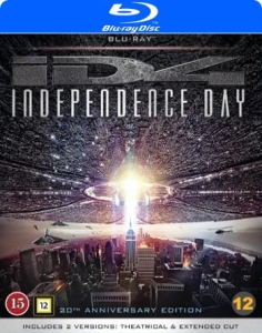 Movie - Independence Day 20Th Anniv. Bd i gruppen Film / Film Blu-ray / Science Fiction hos Bengans Skivbutik AB (5661726)