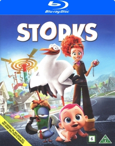 Movie - Storks Excl. Bd Nordic i gruppen Film / Film Blu-ray / Animation hos Bengans Skivbutik AB (5661743)