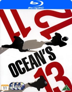 Movie - Ocean's Eleven,Twelve,Thirteen (Bd/S/N) i gruppen Film / Film Blu-ray / Thriller hos Bengans Skivbutik AB (5662199)
