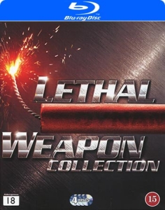 Movie - Lethal Weapon 1-4 Collection  (Bd/S/N) i gruppen Film / Film Blu-ray / Crime hos Bengans Skivbutik AB (5662208)