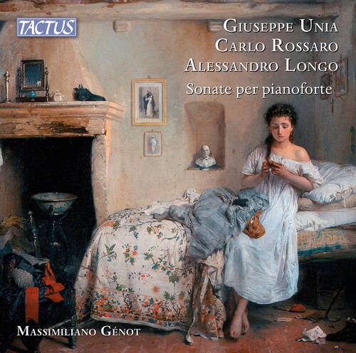 Massimiliano Genot - Unia, Rossaro & Longo: Piano Sonata i gruppen CD / Klassiskt hos Bengans Skivbutik AB (5662559)