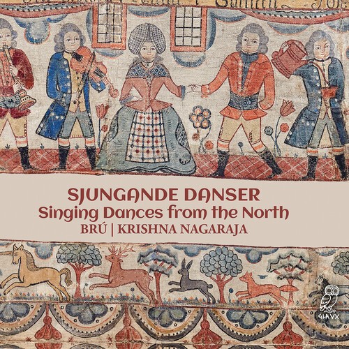Brú Krishna Nagaraja - Sjungande Danser - Singing Dances F i gruppen CD / Klassiskt hos Bengans Skivbutik AB (5662585)