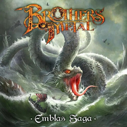 Brothers Of Metal - Emblas Saga i gruppen CD / Hårdrock hos Bengans Skivbutik AB (5663110)