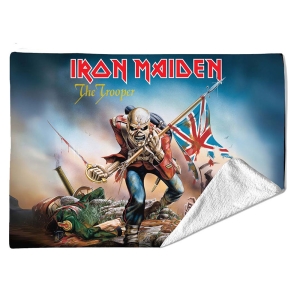 Iron Maiden - Trooper Small Fleece Blanket i gruppen MERCHANDISE / Merch / Nyheter / Hårdrock hos Bengans Skivbutik AB (5663174)