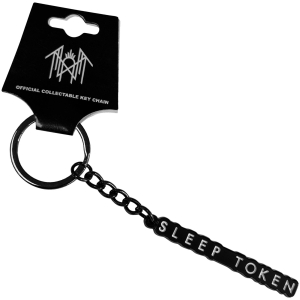 Sleep Token - Text Logo Keychain i gruppen MERCHANDISE / Nyckelring / Hårdrock hos Bengans Skivbutik AB (5663195)