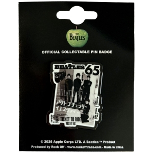 The Beatles - 1965 Pin Badge i gruppen MERCHANDISE / Pin-Button Badge / Pop-Rock hos Bengans Skivbutik AB (5663205)