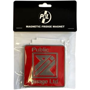 Pil - New Logo Red Magnet i gruppen MERCHANDISE / Magnet / Pop-Rock hos Bengans Skivbutik AB (5663224)