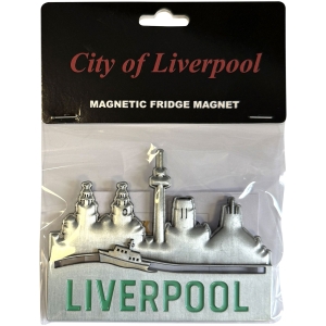 Rock Off - City Of Liverpool Skyline Magnet i gruppen ÖVRIGT / Merchandise hos Bengans Skivbutik AB (5663233)