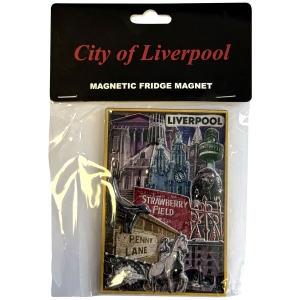 Rock Off - City Of Liverpool Landmarks Magnet i gruppen ÖVRIGT / Merchandise hos Bengans Skivbutik AB (5663234)