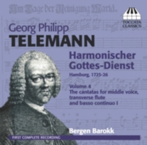 Telemann - Harm.Gottesdienst 4 i gruppen Externt_Lager / Naxoslager hos Bengans Skivbutik AB (566328)