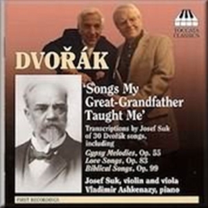 Dvorak/Suk - Song Transcriptions i gruppen Externt_Lager / Naxoslager hos Bengans Skivbutik AB (566332)