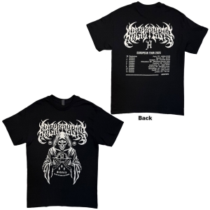 Architects - Tste&Ab Skeleton Eu Tour 25 Uni Bl T-Shirt i gruppen MERCHANDISE / T-shirt / Nyheter / Hårdrock hos Bengans Skivbutik AB (5663327r)