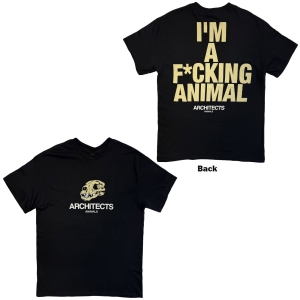 Architects - I'm A F*Cking Animal Uni Bl T-Shirt i gruppen MERCHANDISE / T-shirt / Nyheter / Hårdrock hos Bengans Skivbutik AB (5663328r)