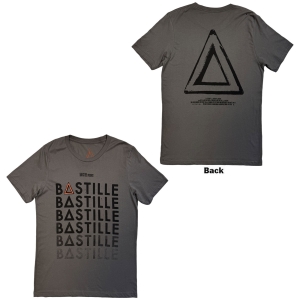 Bastille - Repeat Logo Uni Char T-Shirt i gruppen MERCHANDISE / T-shirt / Nyheter / Pop-Rock hos Bengans Skivbutik AB (5663331r)