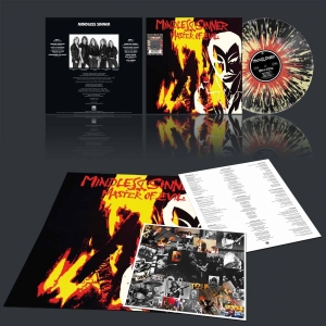 Mindless Sinner - Master Of Evil (Splatter Vinyl Lp) i gruppen VINYL / Kommande / Hårdrock hos Bengans Skivbutik AB (5663762)