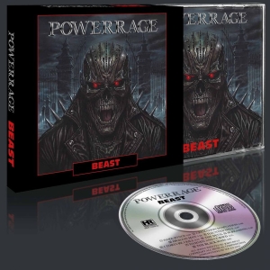 Powererage - Beast (Slipcase) i gruppen CD / Kommande / Hårdrock hos Bengans Skivbutik AB (5663766)