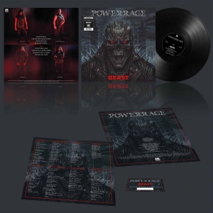 Powererage - Beast (Black Vinyl Lp) i gruppen VINYL / Kommande / Hårdrock hos Bengans Skivbutik AB (5663767)
