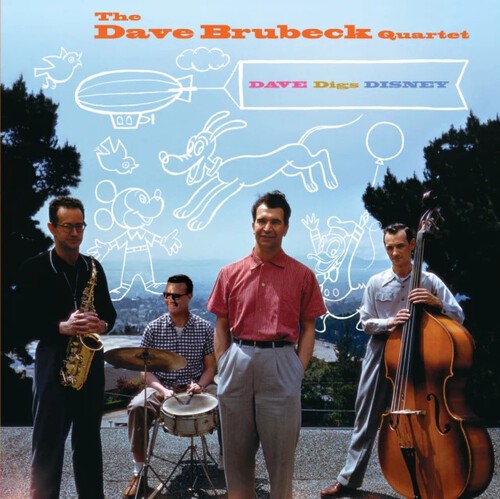 Dave Brubeck - Dave Digs Disney i gruppen VINYL / Jazz hos Bengans Skivbutik AB (5663836)