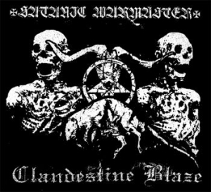 Clandestine Blaze / Satanic Warmast - Split (Digipack) i gruppen CD / Hårdrock hos Bengans Skivbutik AB (5663856)