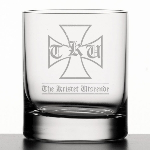 Kristet Utseende - Whiskey Glas Tku Logo i gruppen MERCHANDISE / Accessoarer / Hårdrock hos Bengans Skivbutik AB (5663878)