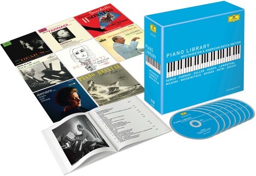 Various Artists - Piano Library - Westminster & Ameri i gruppen CD / Klassiskt hos Bengans Skivbutik AB (5663997)