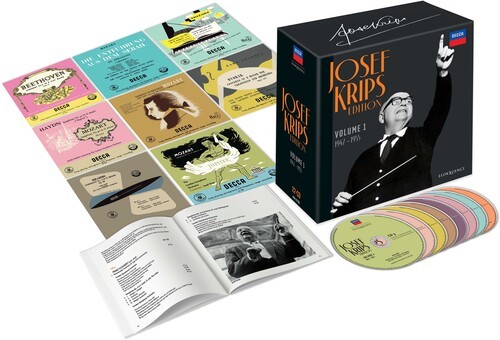 Josef Krips - Edition, Vol. 1 - 1947-1955 i gruppen CD / Klassiskt hos Bengans Skivbutik AB (5664001)