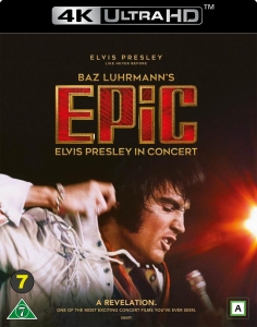 Movie - Epic: Elvis Presley In Concert (4K Ultra HD) i gruppen FILM / Film UHD-4K / / hos Bengans Skivbutik AB (5664613)
