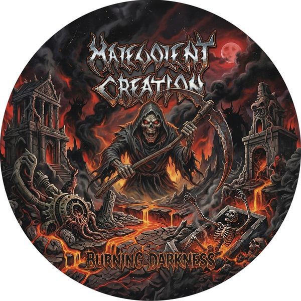 Malevolent Creation - Burning Darkness i gruppen VINYL / Hårdrock hos Bengans Skivbutik AB (5664831)