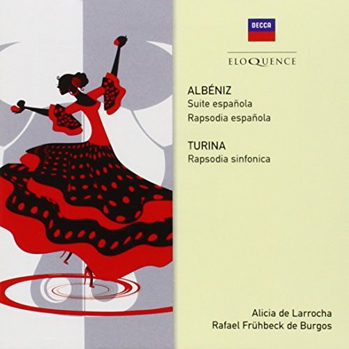 Albéniz & Turina - Rhapsodies i gruppen CD / Klassiskt hos Bengans Skivbutik AB (5664872)