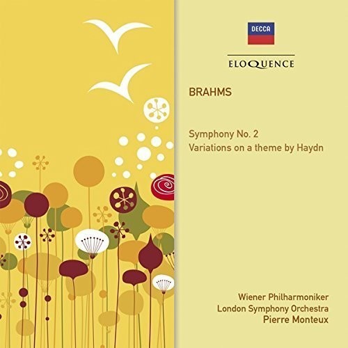 Johannes Brahms - Symphony No. 2 i gruppen CD / Klassiskt hos Bengans Skivbutik AB (5664874)