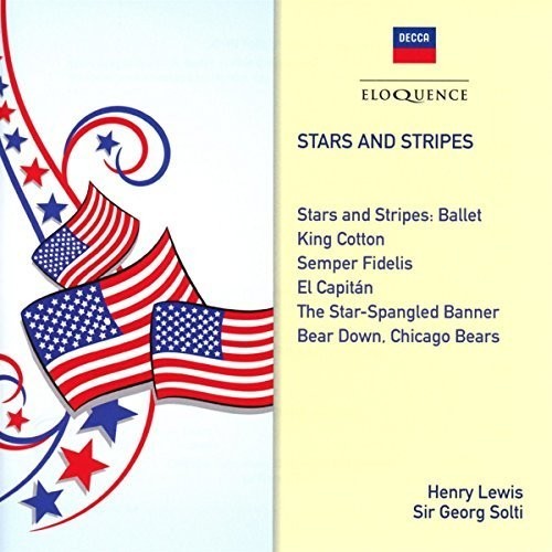 Lewis Henry Solti Georg - Stars And Stripes i gruppen CD / Klassiskt hos Bengans Skivbutik AB (5664876)
