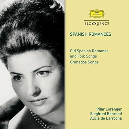 Pilar Lorengar - Spanish Romances i gruppen CD / Klassiskt hos Bengans Skivbutik AB (5664908)
