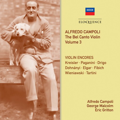 Alfredo Campoli - The Bel Canto Violin, Vol. 3 i gruppen CD / Klassiskt hos Bengans Skivbutik AB (5664914)