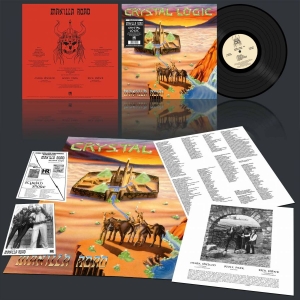 Manilla Road - Crystal Logic (Black Vinyl Lp) i gruppen VINYL / Kommande / Hårdrock hos Bengans Skivbutik AB (5665007)