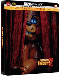 Movie - Five Nights At Freddy's 2 (Steelbook + Blu-Ray) i gruppen FILM / Film UHD-4K /  /  hos Bengans Skivbutik AB (5665124)