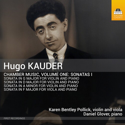 Hugo Kauder - Chamber Music, Vol. 1 - Sonatas I i gruppen VI TIPSAR / Fredagsreleaser / 2026-05-15 hos Bengans Skivbutik AB (5665135)