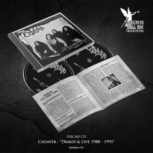 Cadaver - Demos & Live 1988-1991 (2 Cd) i gruppen CD / Kommande / Hårdrock hos Bengans Skivbutik AB (5665237)
