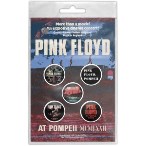 Pink Floyd - Live In Pompeii Button Badge Pack i gruppen MERCHANDISE / Pin-Button Badge /  /  hos Bengans Skivbutik AB (5665322)