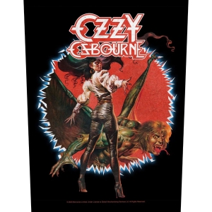 Ozzy Osbourne - The Ultimate Sin Back Patch i gruppen MERCHANDISE / Tygmärke /  /  hos Bengans Skivbutik AB (5665338)
