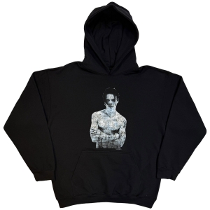 Yungblud   - Portrait Uni Bl Hoodie i gruppen MERCHANDISE / Hoodies / Nyheter / Pop-Rock hos Bengans Skivbutik AB (5665560r)