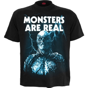 Stranger Things - Monsters Are Real - T-Shirt i gruppen MERCHANDISE / T-shirt / Nyheter / Film-Musikal hos Bengans Skivbutik AB (5665975r)